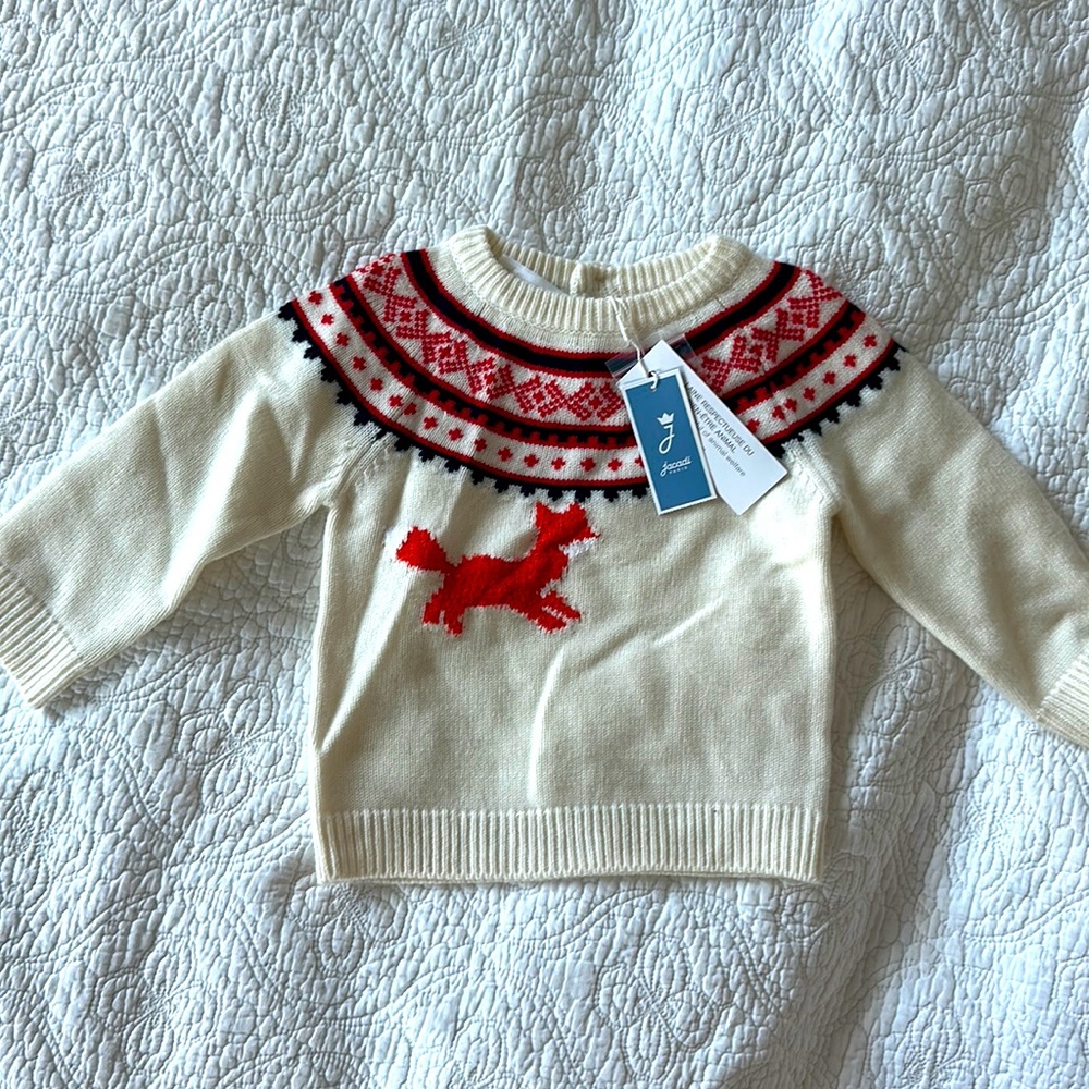 Jacadi designer sweater 12 mo RETAILS $130